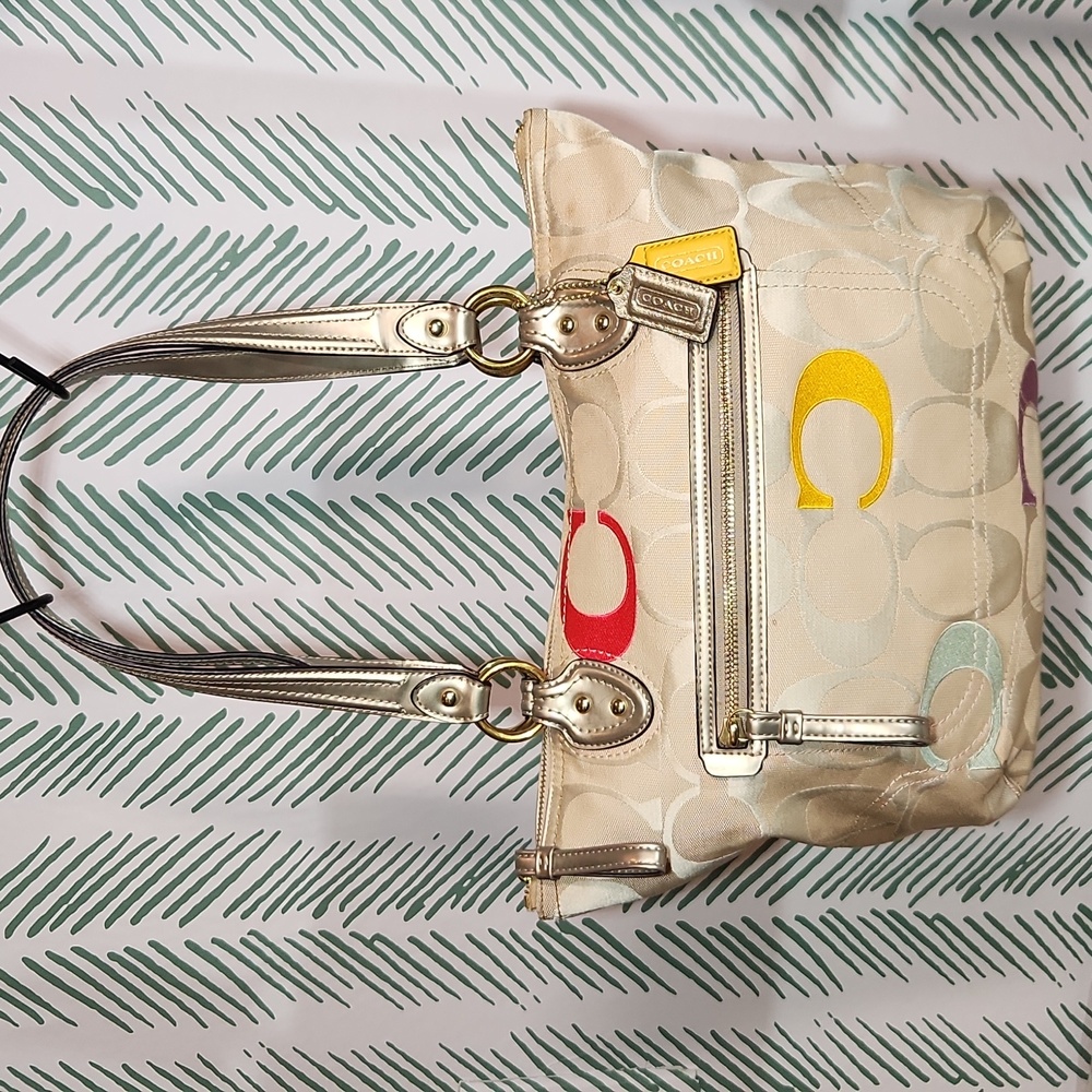 COACH POPPY Embroidered C sty 23521